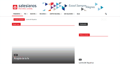 Desktop Screenshot of pastoraljuvenil.es